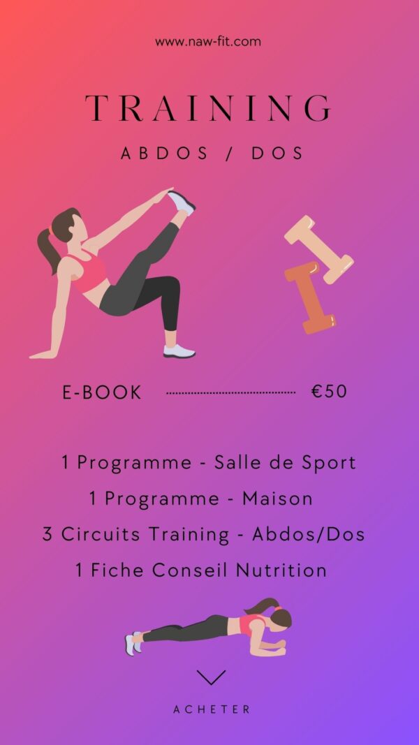 E-BOOK TRAINING - SPORT - Abdos/Dos #2