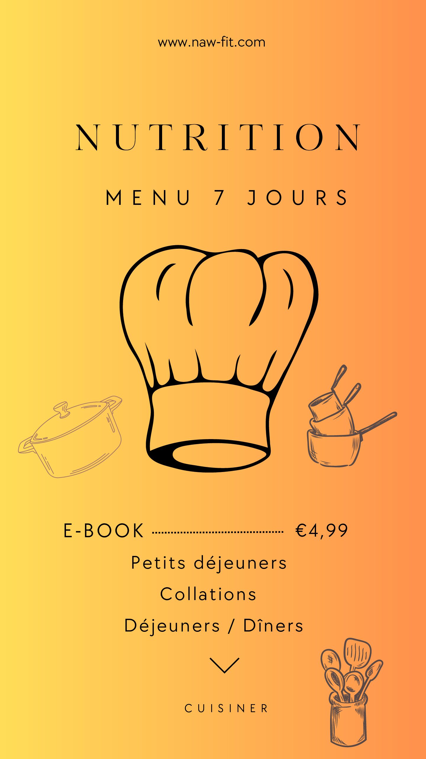 E-BOOK-NUTRITION-Menu 7 jours #1
