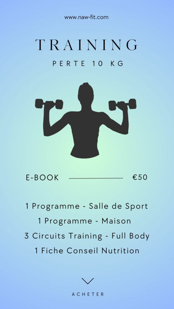E-BOOK-TRAINING-SPORT-Perte 10kg #4